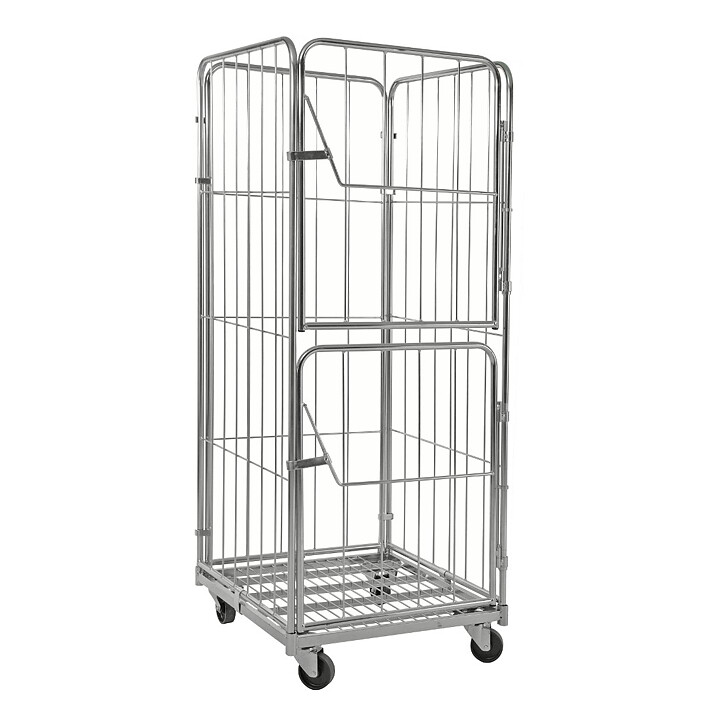 Rullcontainer,  4 sidor 2 dörrar