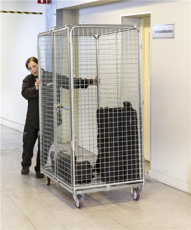 Säkerhetscontainer 120 x 80 x 187 cm - 4