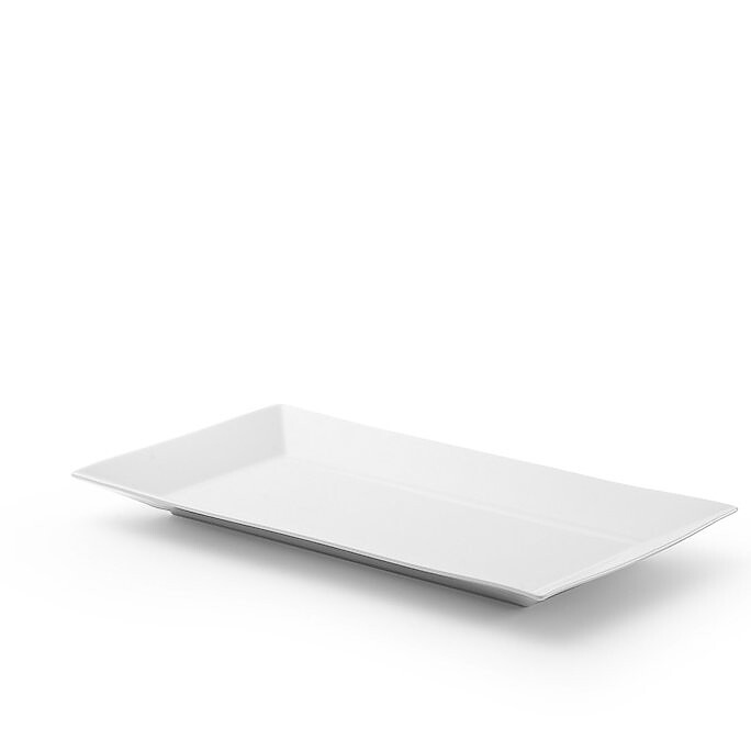 Tallrik Actual Rektangulär, 33x18 cm