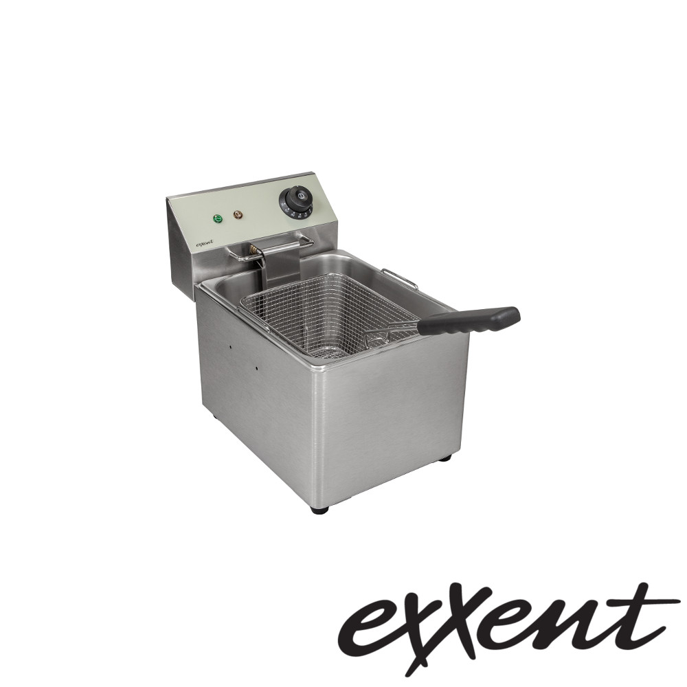 Exxent fritös, 1 bassäng, 8 liter