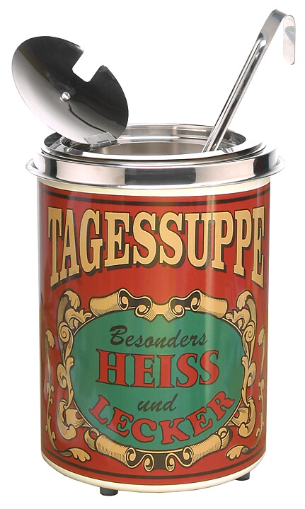Soppkittel, 5 liter, "TAGESSUPPE"