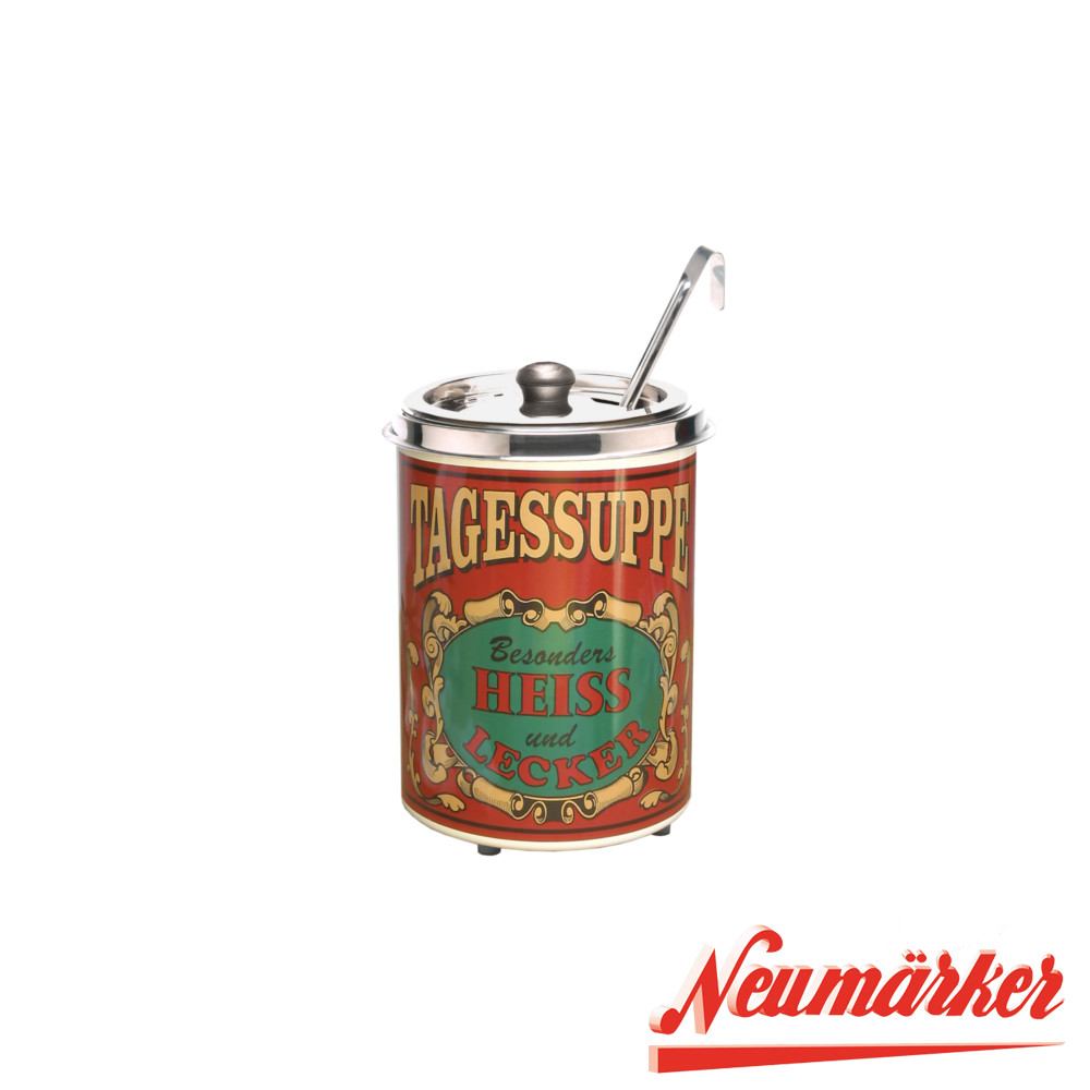 Soppkittel, 5 liter, "TAGESSUPPE"