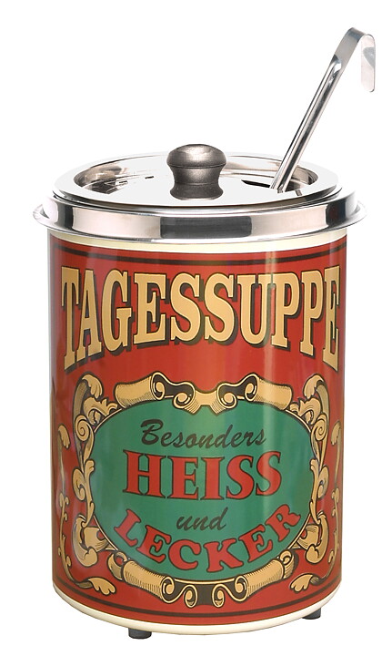 Soppkittel, 5 liter, "TAGESSUPPE"