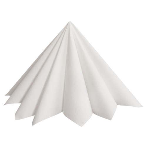 Servett 2-lager "pure" 33 cm x 33 cm, Vit - 3