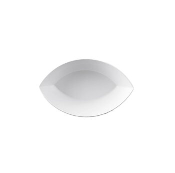 Tallrik Actual Oval Djup, 23,4x14,4 cm