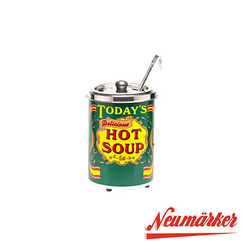 Soppkittel, 5 liter, "Today's hot soup"