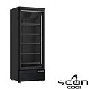 Displayfrys DF560BC svart, 560 / 390 liter