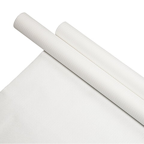 Duk, papper "pure" 8 m x 118 cm Vit