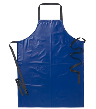 Plastförkläde ca 75x100 - Marin