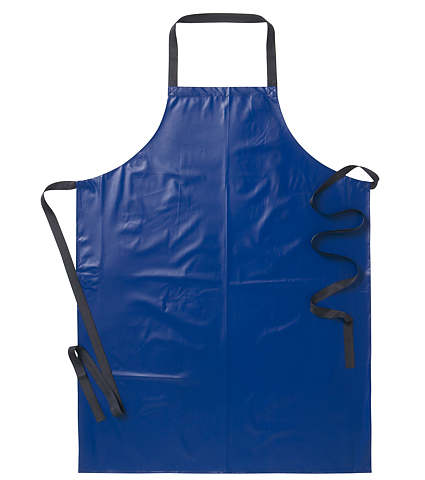 Plastförkläde ca 75x100 - Marin