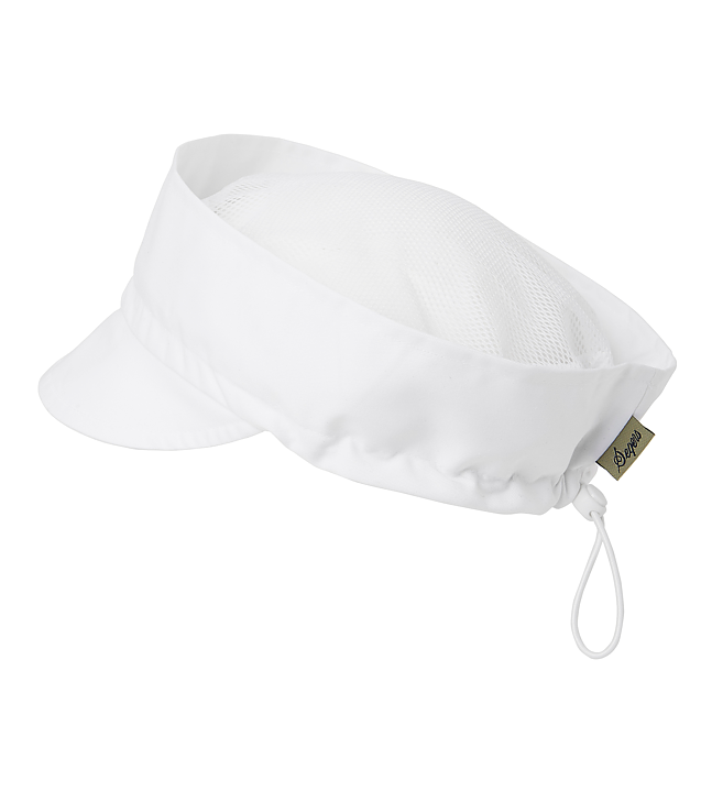 Keps nättak regl - Vit