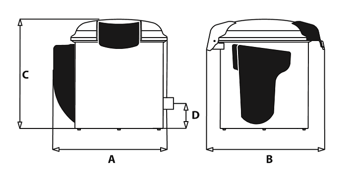 Potatisskalare 5kg - 150kg/h