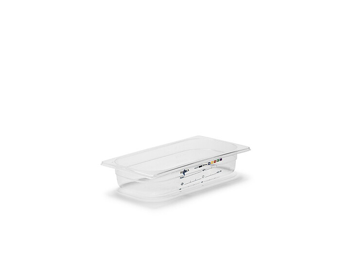 Plastkantin, bisfenolfri, GN 1/3-65 mm