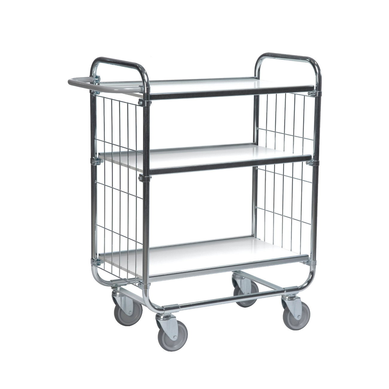 Flexibel hyllvagn - 3 plan