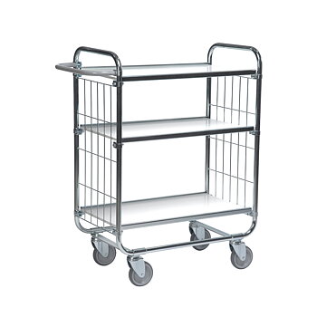 Flexibel hyllvagn - 3 plan