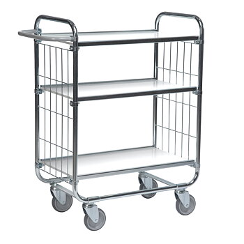 Flexibel hyllvagn - 3 plan