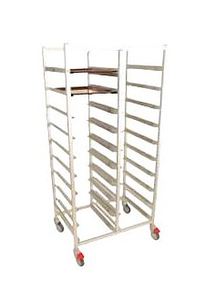 Brickvagn Aluminium Dubbel - 43x33