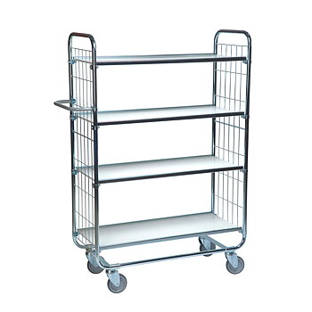 Flexibel hyllvagn - 4 plan