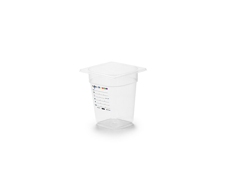 Plastkantin, bisfenolfri, GN 1/6-200 mm