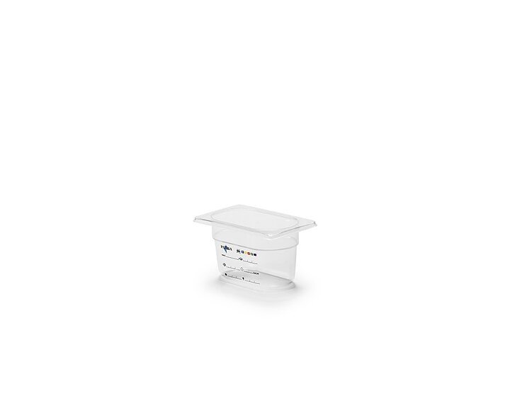 Plastkantin, bisfenolfri, GN 1/9-100 mm