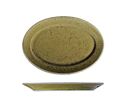 Country Range, tallrik oval, bredd 24,3 cm