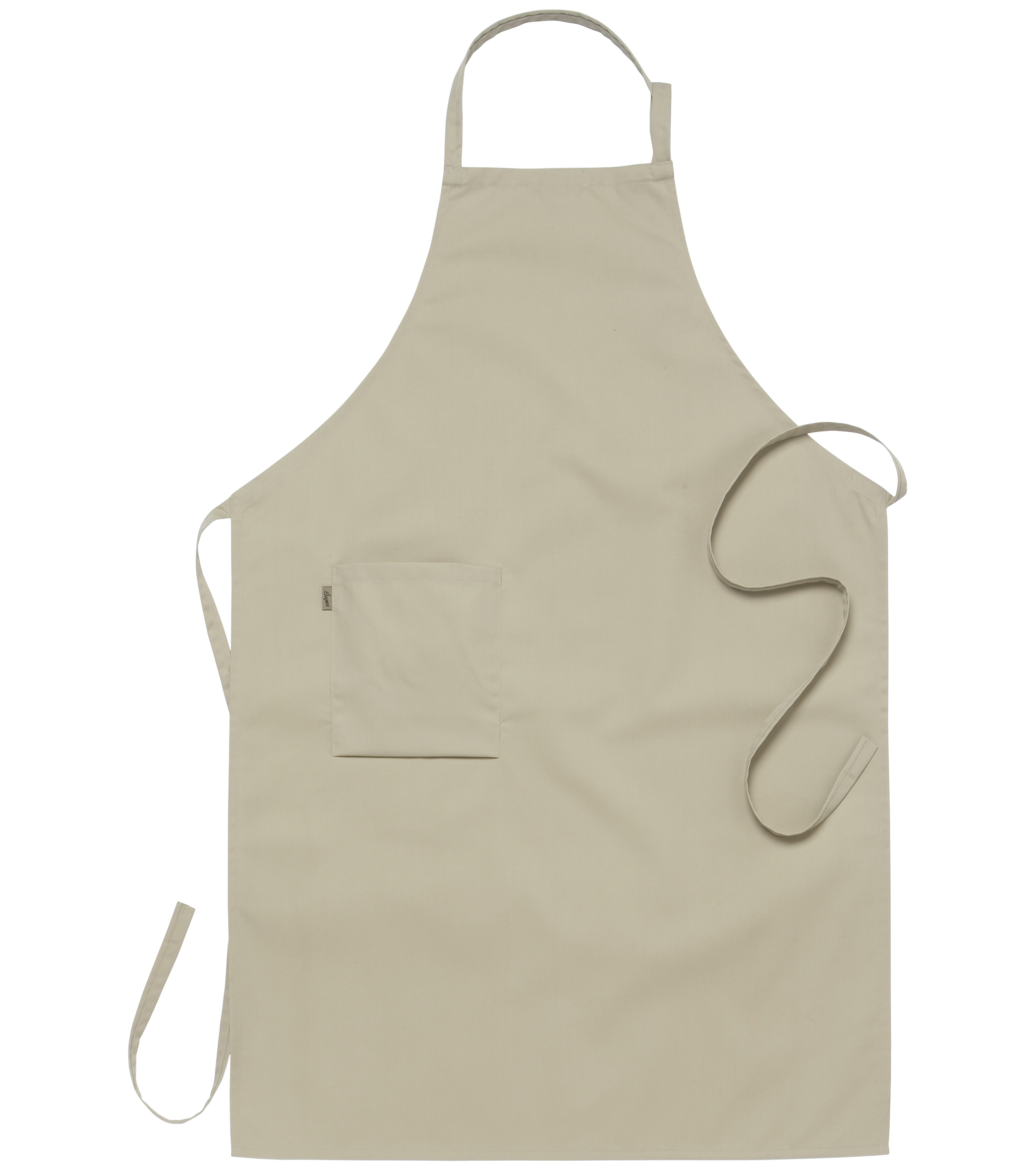 Bröstförkläde ca 75x110 - Sand