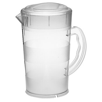 Plasttillbringare med lock 1,9 liter
