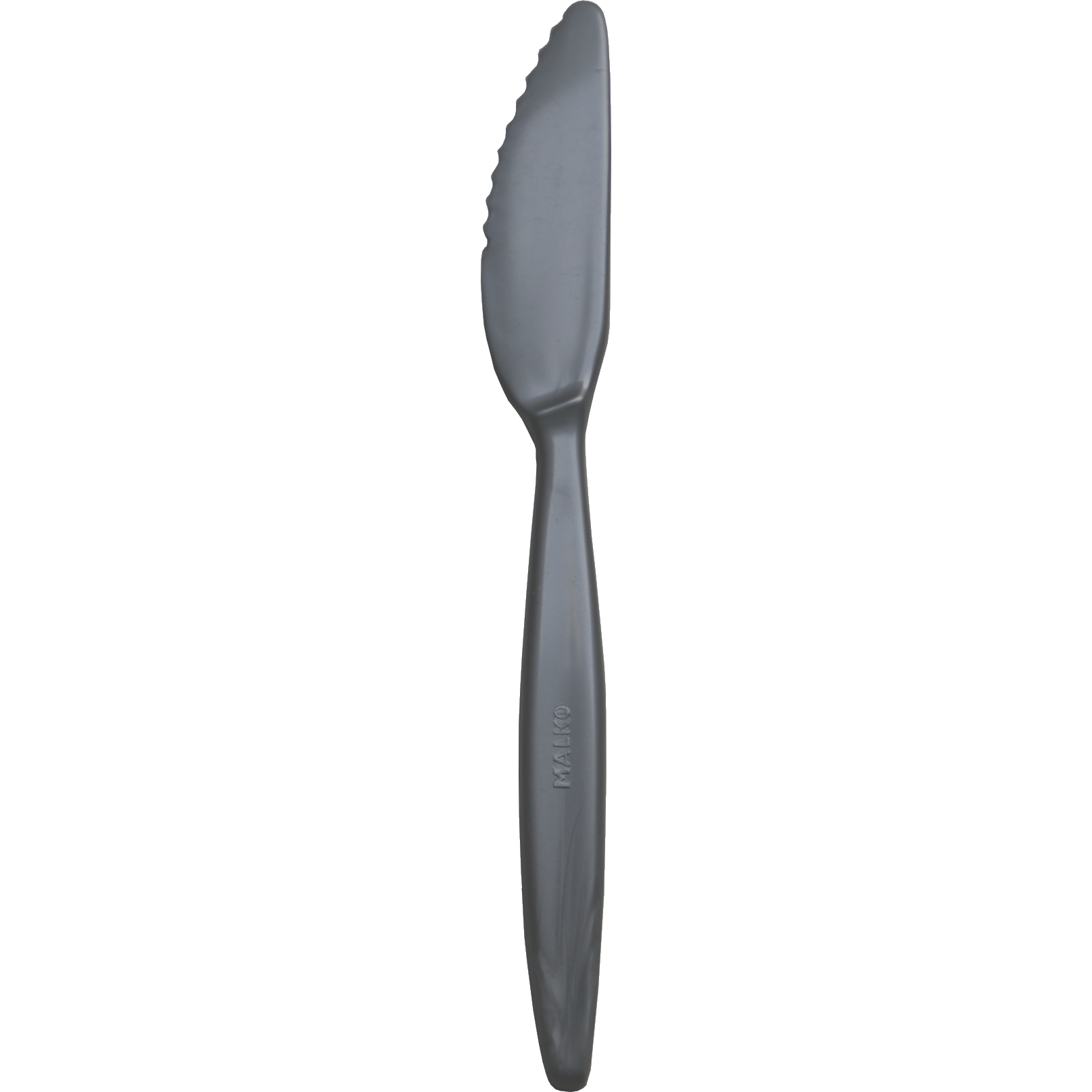 Plastkniv Silvergrå