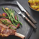 Grillkniv Brun Polywood