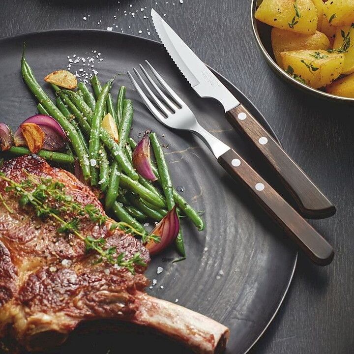 Grillgaffel Brun Polywood