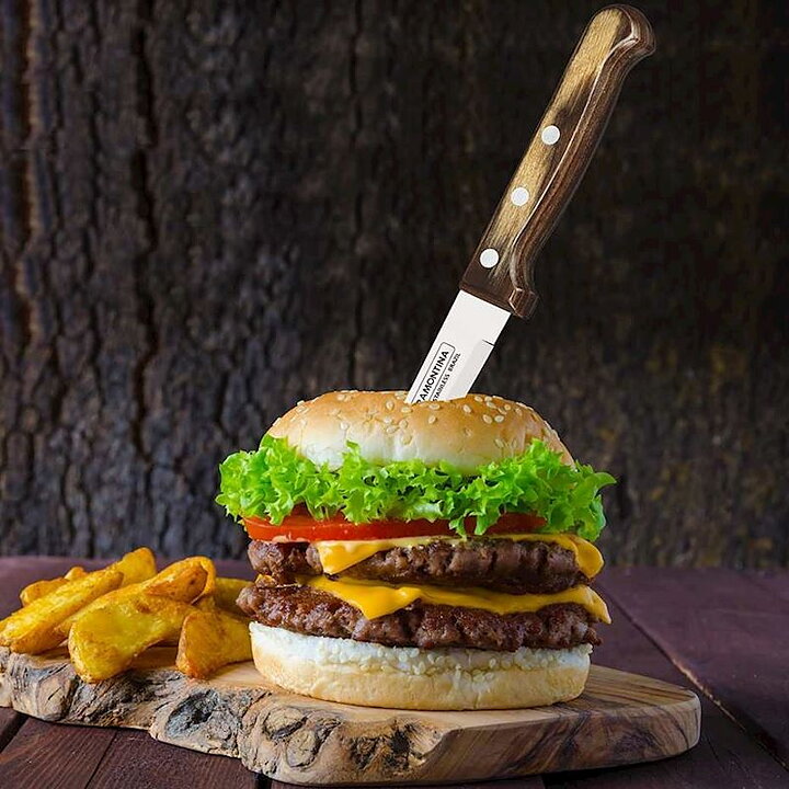 Grillkniv Jumbo Brun Polywood