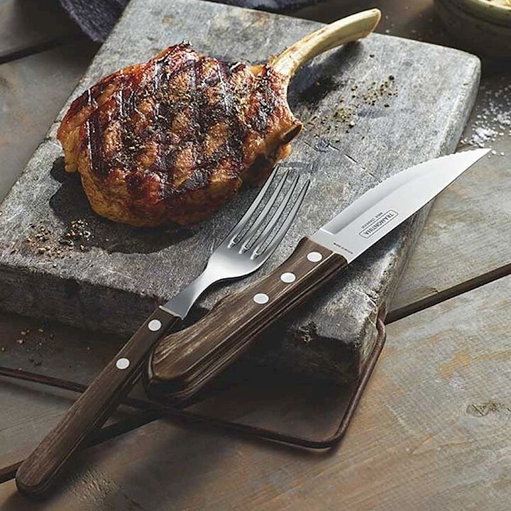 Grillkniv Jumbo Brun Polywood