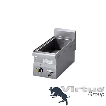 Bain Marie, vattenbad, GN 1/2 + GN 1/4 maxhöjd 150 mm