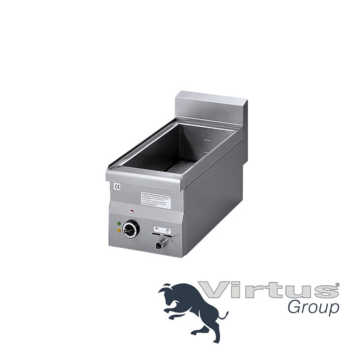Bain Marie, vattenbad, GN 1/2 + GN 1/4 maxhöjd 150 mm
