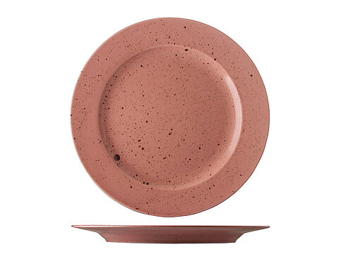 Flat Tallrik Terracotta ø 28cm