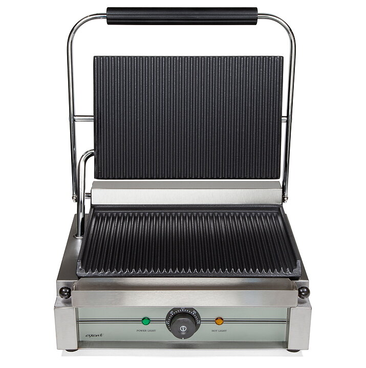 Klämgrill Panini, Räfflad