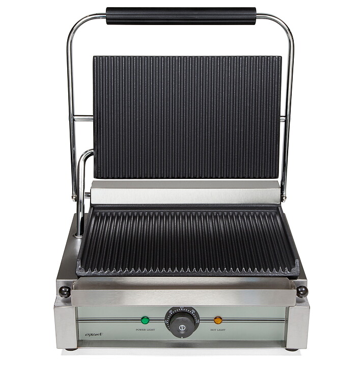 Klämgrill Panini, Räfflad