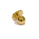 Kockknapp 10-pack - Guld