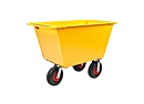 Avfallsvagn - 300 liter, valbara hjul, lyftöglor