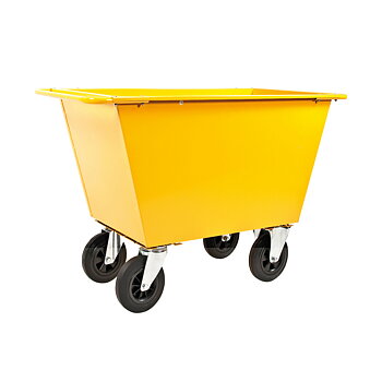 Avfallsvagn - 300 liter, valbara hjul, lyftöglor