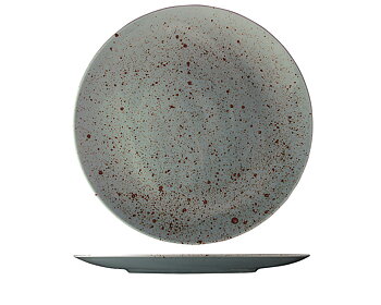 Flat Tallrik Mörkgrön ø 30cm