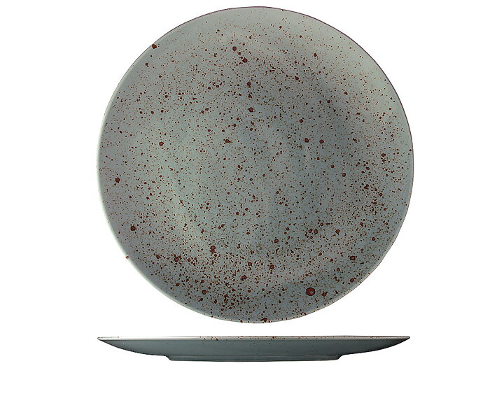 Flat Tallrik Mörkgrön ø 30cm