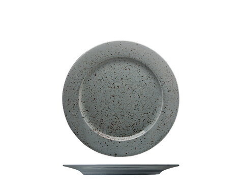Flat Tallrik Mörkgrön ø 20cm