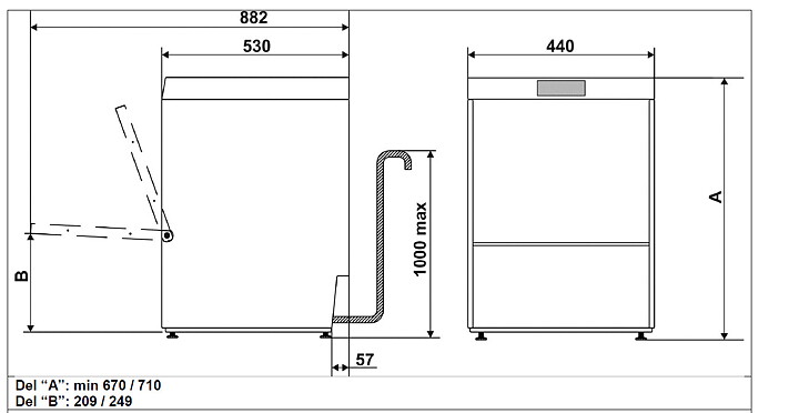 Glasdiskmaskin ECO