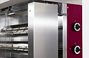 Kycklinggrill GAS - 8 spett, 40-48 kycklingar