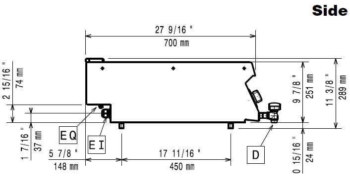 Vattenbad, 400 - EVO700 - 5