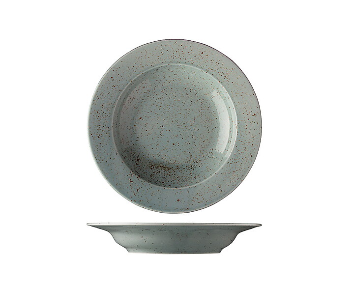 Djup Tallrik Mörkgrön ø 22cm