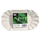Pappersskål "pure" Vit - 10,5x20x3,5 cm