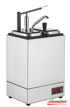 Såsdispenser, uppvärmningsbar, 2x3 Liter