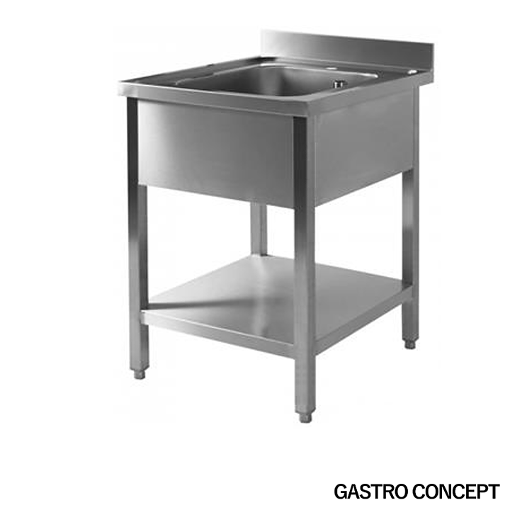 Diskbänk, enkel ho, - Djup 50 - 70 cm